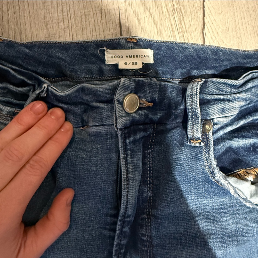 Good American Blue Women's Skinny Jean Size 6/28
